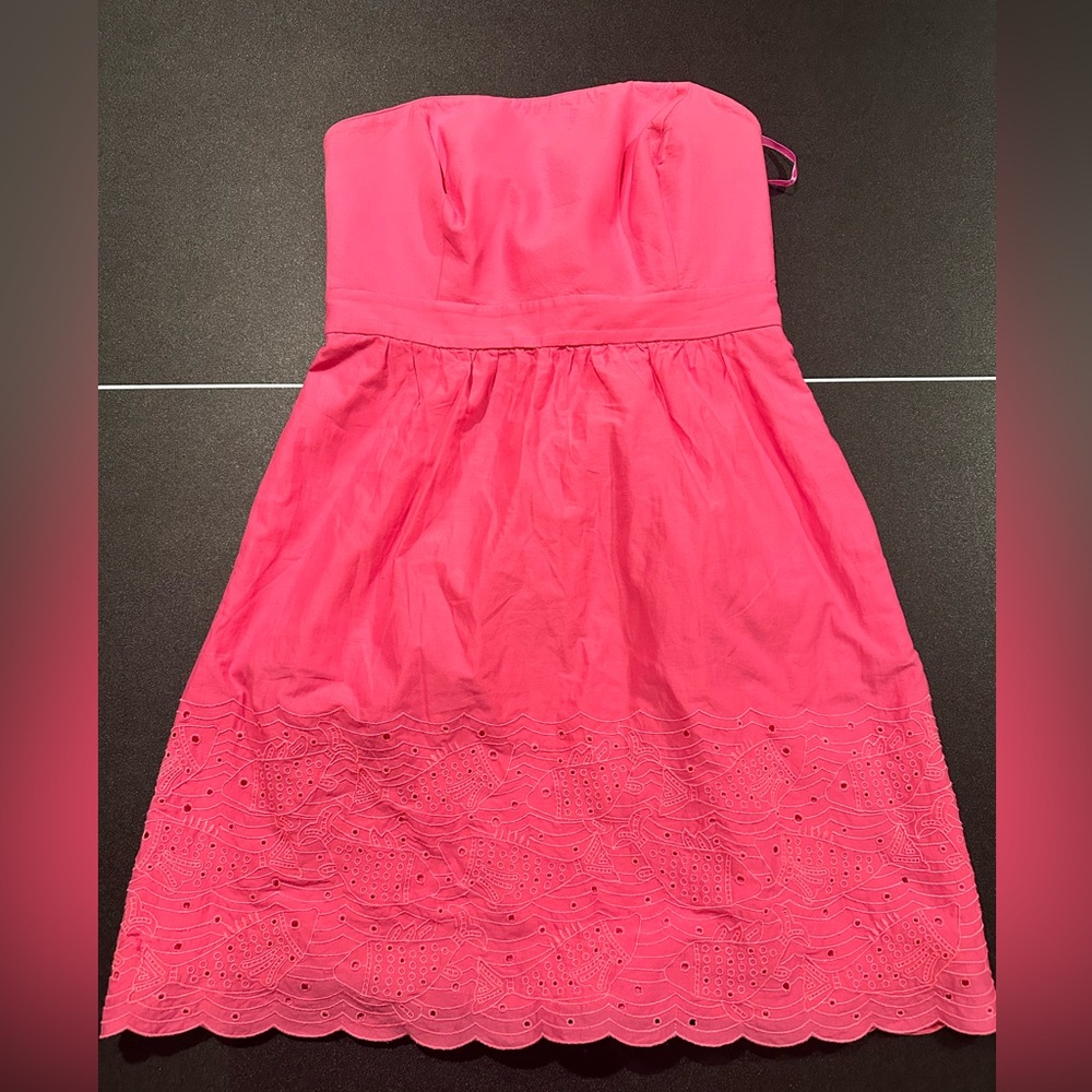 Vineyard Vines Vibrant Pink Dress